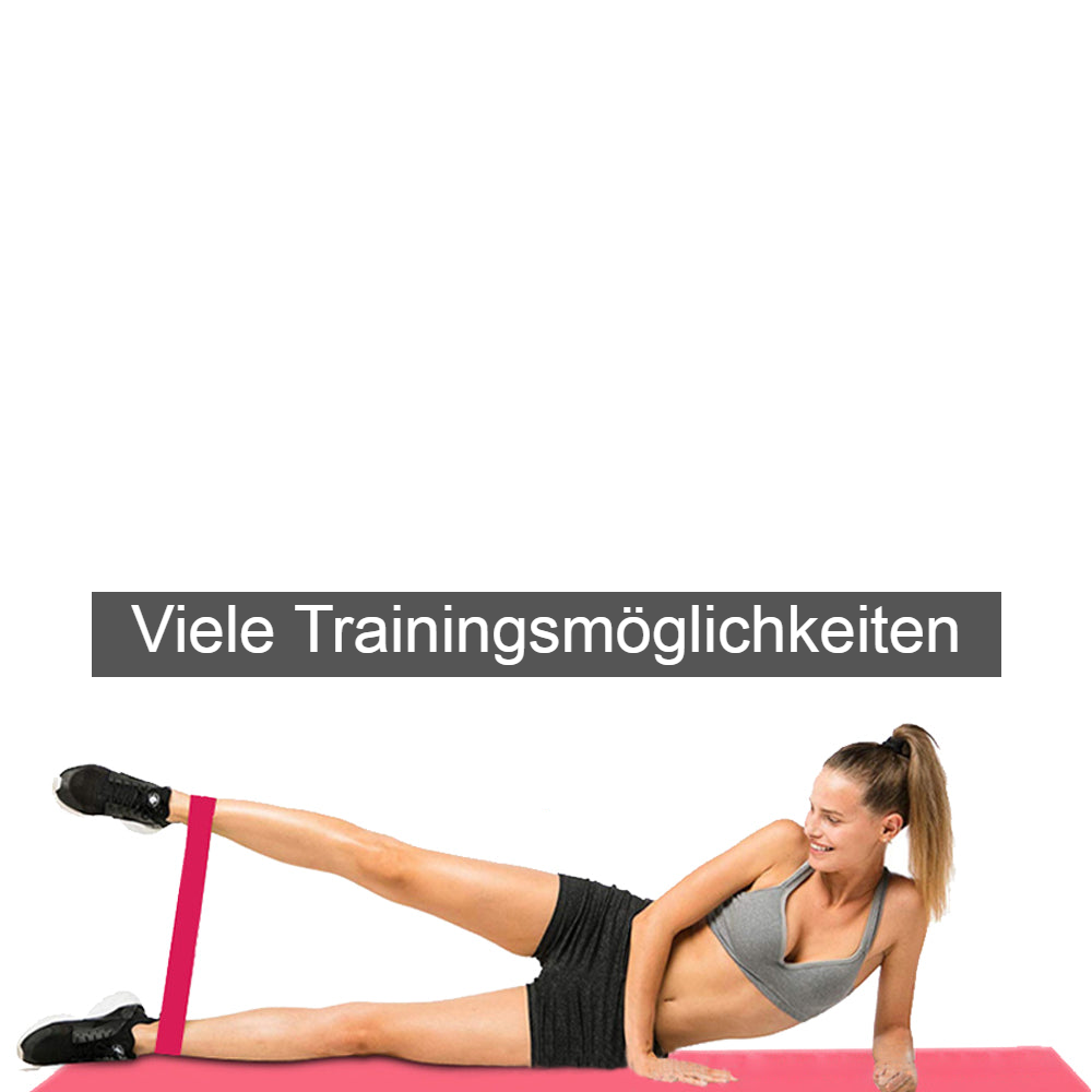 Yoga Band, Widerstandsbänder, 3-er Pack