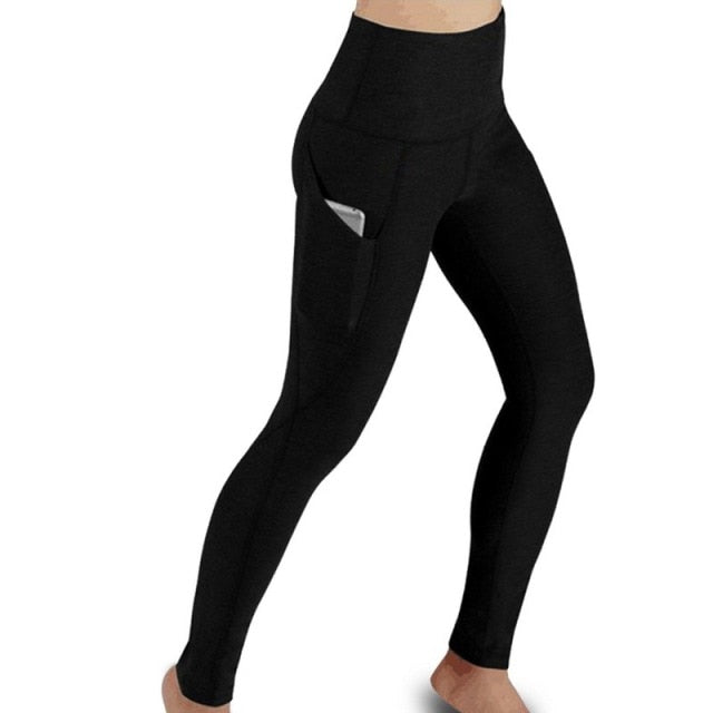 Push Up Leggings mit Handytasche, Yogahose